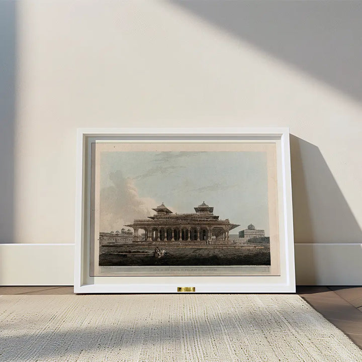 Part of the Palace in the Fort of Allahabad by Thomas Daniell