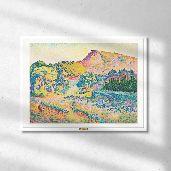 Landscape with Le Cap Negre by Henri-Edmond Cross