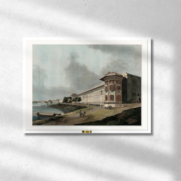 Qudsia Bagh, Delhi by William Daniell