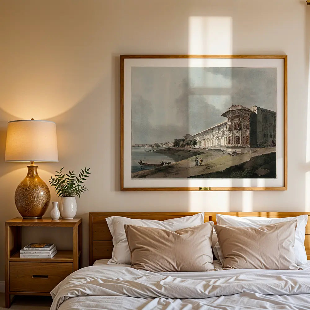 Qudsia Bagh, Delhi by William Daniell