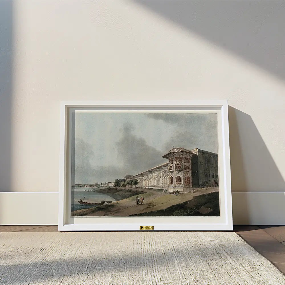 Qudsia Bagh, Delhi by William Daniell