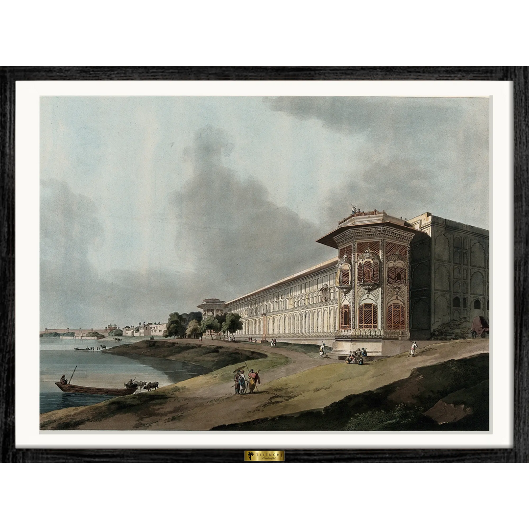 Qudsia Bagh, Delhi by William Daniell