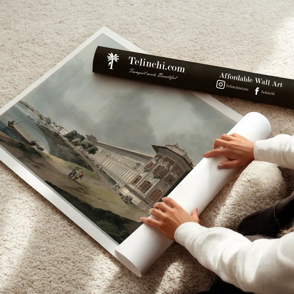 Qudsia Bagh, Delhi by William Daniell