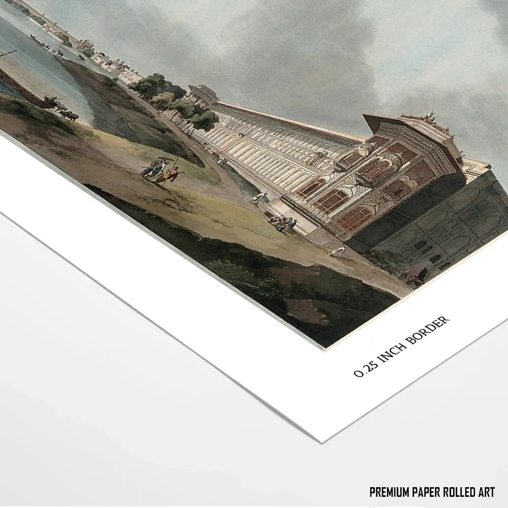 Qudsia Bagh, Delhi by William Daniell