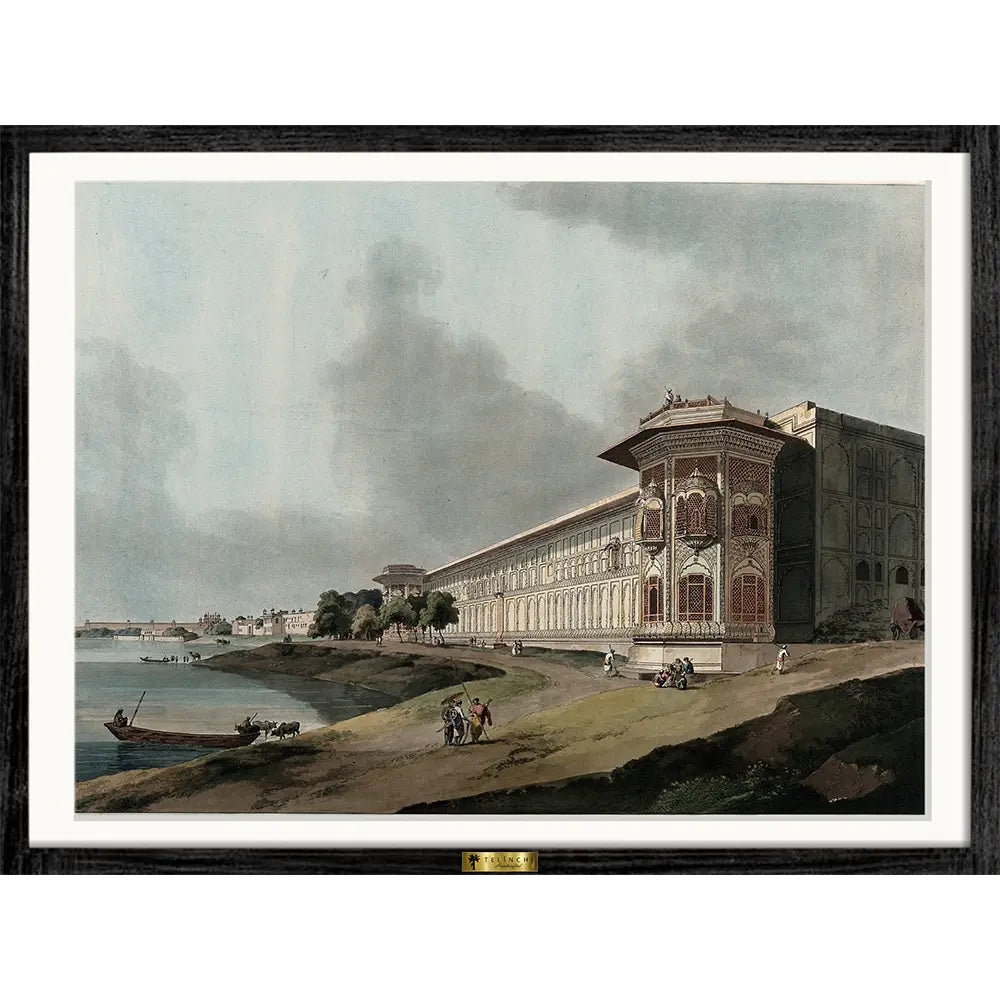 Qudsia Bagh, Delhi by William Daniell