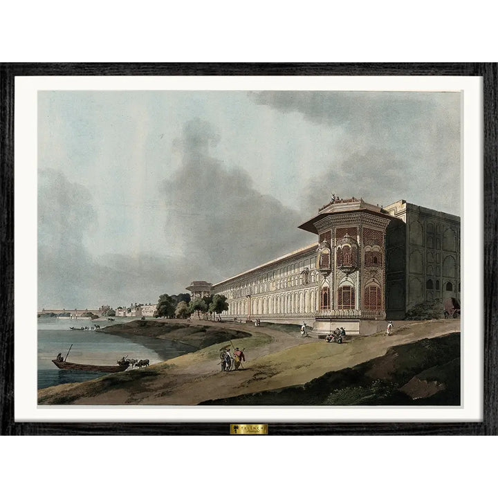 Qudsia Bagh, Delhi by William Daniell