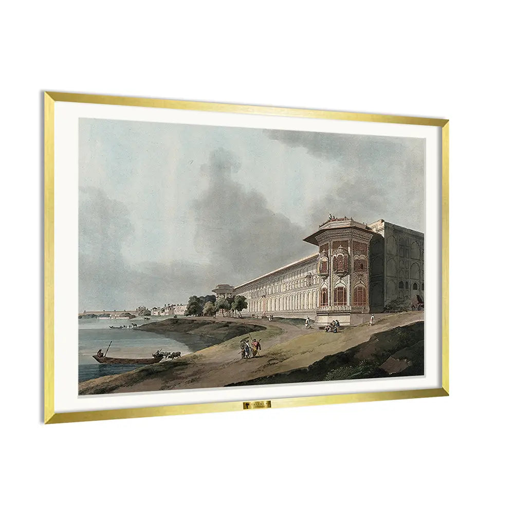 Qudsia Bagh, Delhi by William Daniell