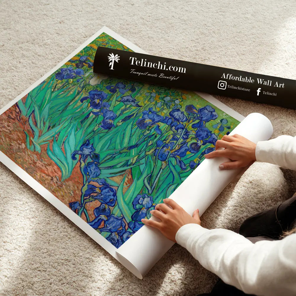 Irises by Vincent van Gogh