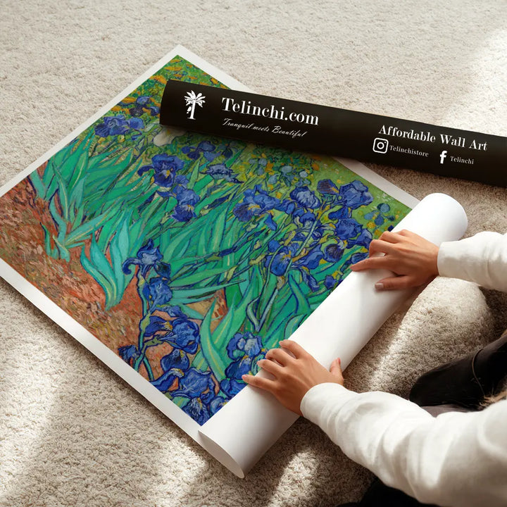 Irises by Vincent van Gogh