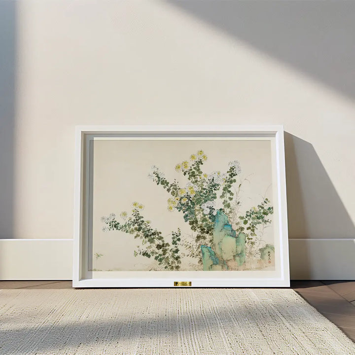 Chrysanthemums by Yamamoto Baiitsu