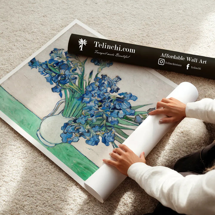 Irises by Vincent van Gogh