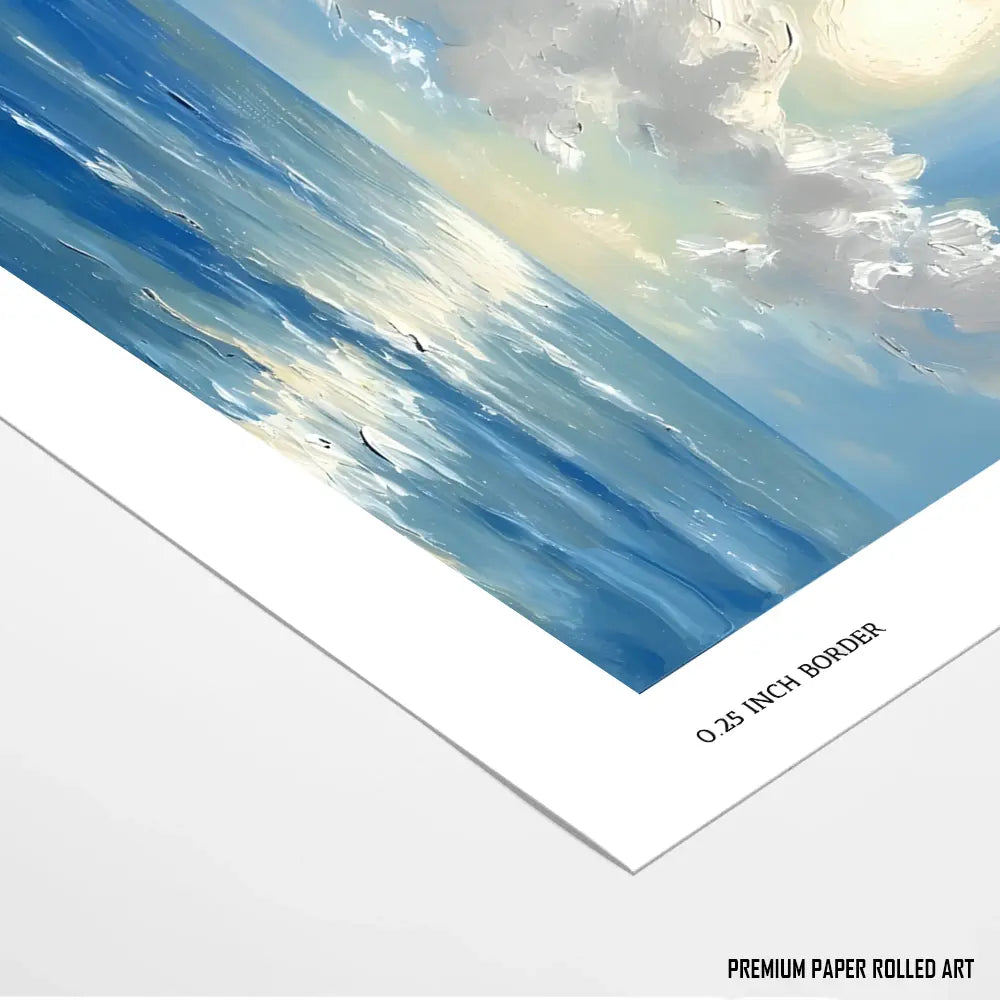 Golden Glimpse of the Horizon
