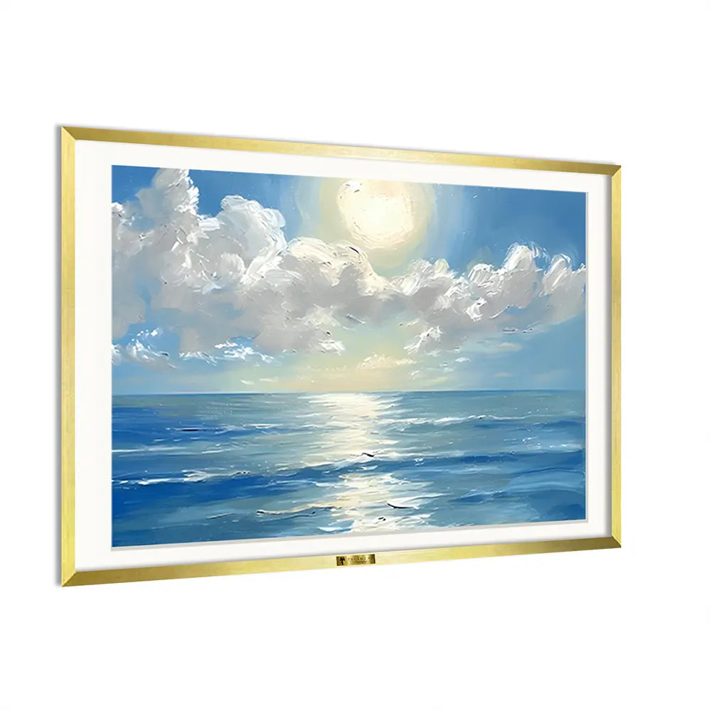 Golden Glimpse of the Horizon