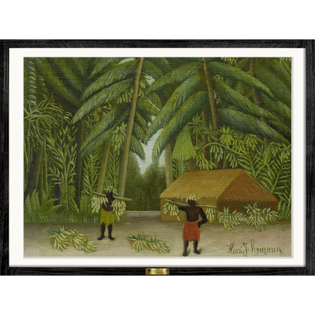 Banana Harvest by Henri Rousseau