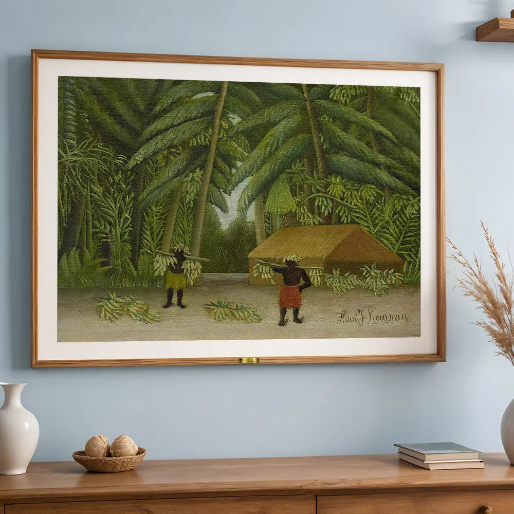 Banana Harvest by Henri Rousseau
