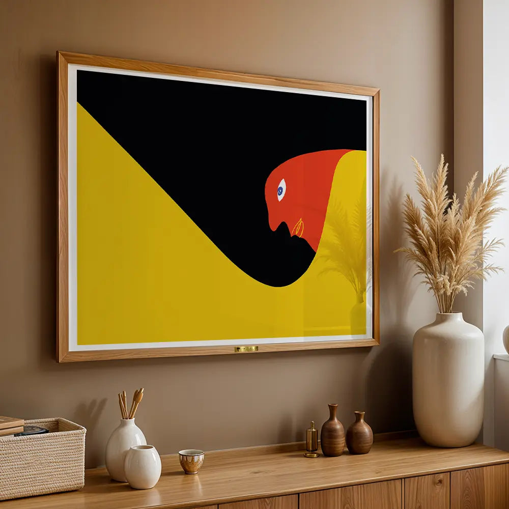 Minimalist Parrot Mood