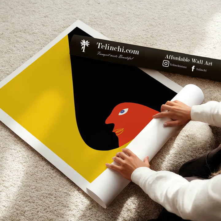 Minimalist Parrot Mood