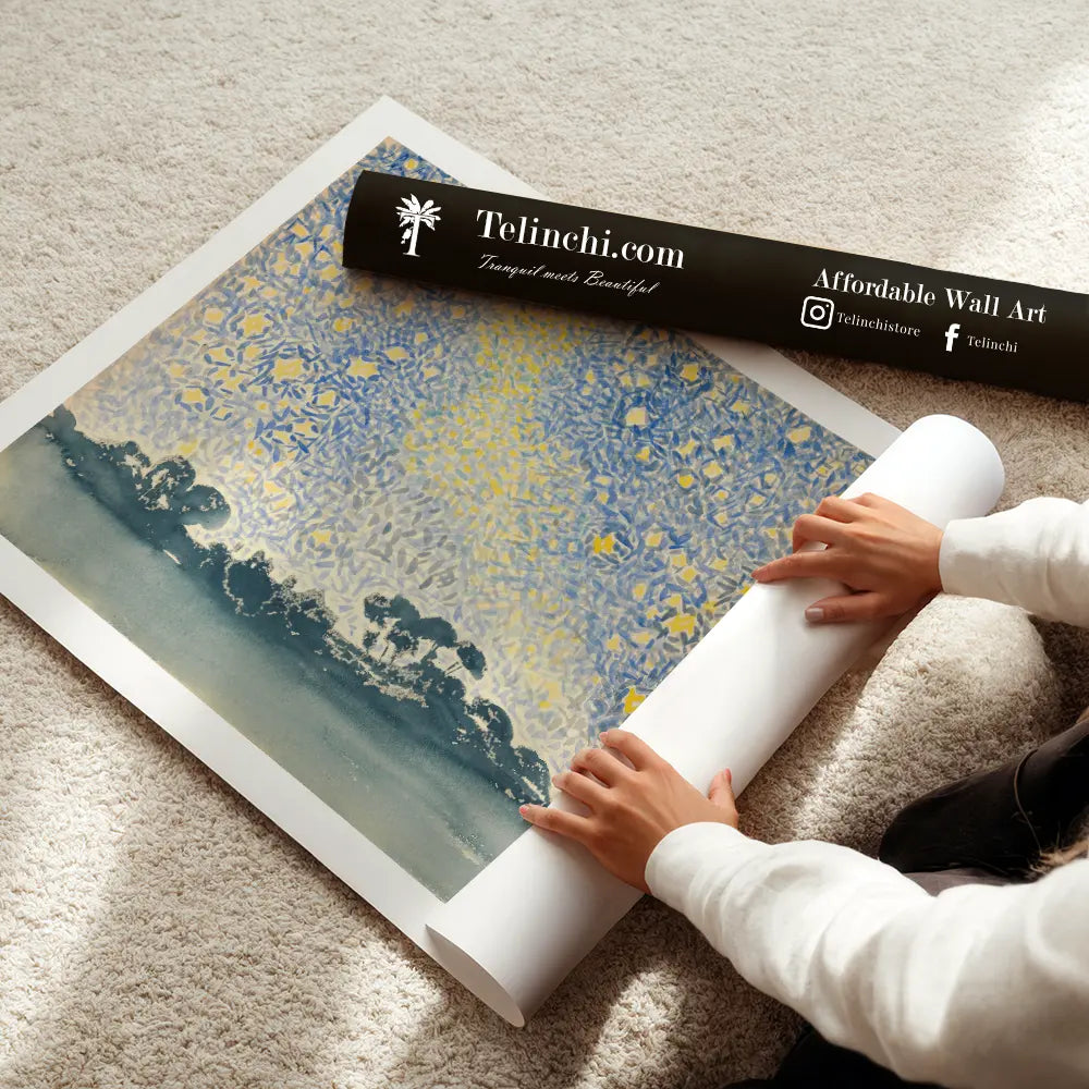 Landscape with Stars by Henri-Edmond Cross