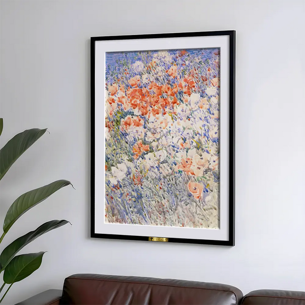 Poppies in a Field by, Claude Monet Painting