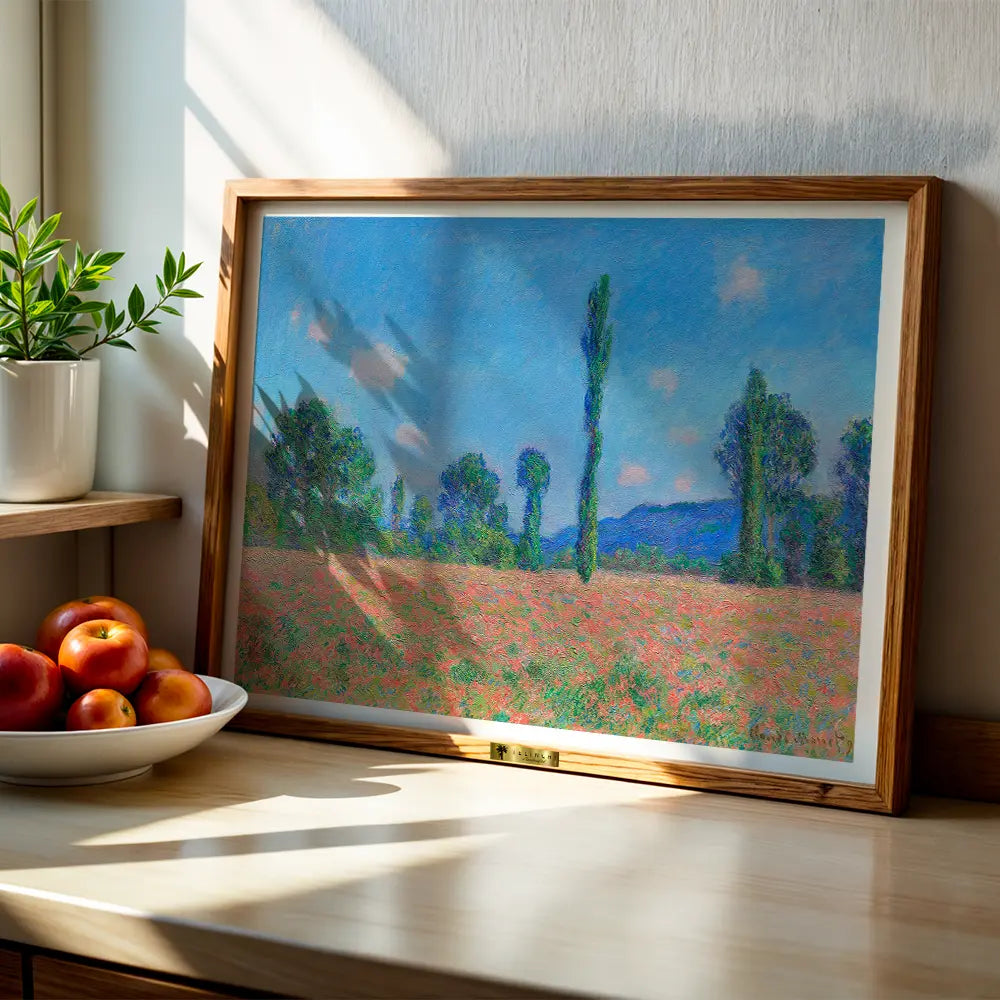 Sunshine and Blooms, Claude Monet Art Painting