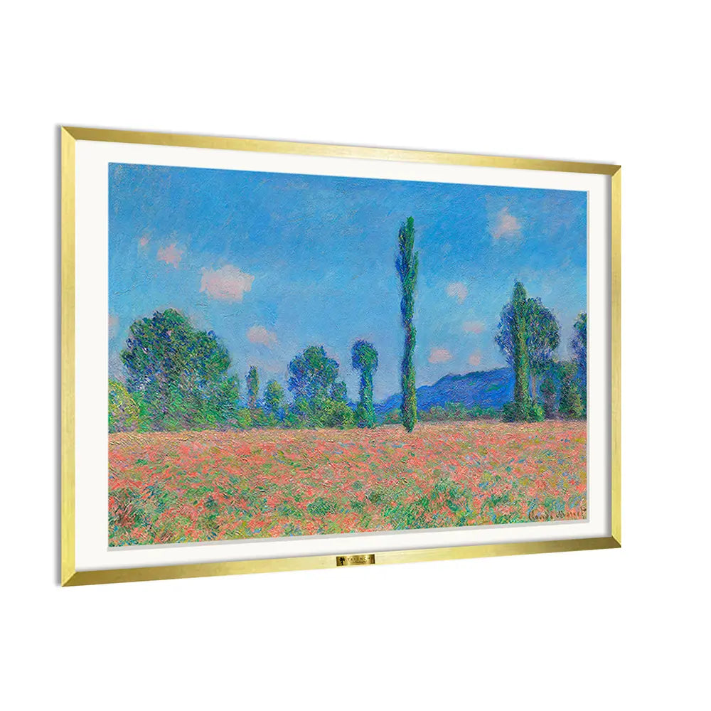 Sunshine and Blooms, Claude Monet Art Painting