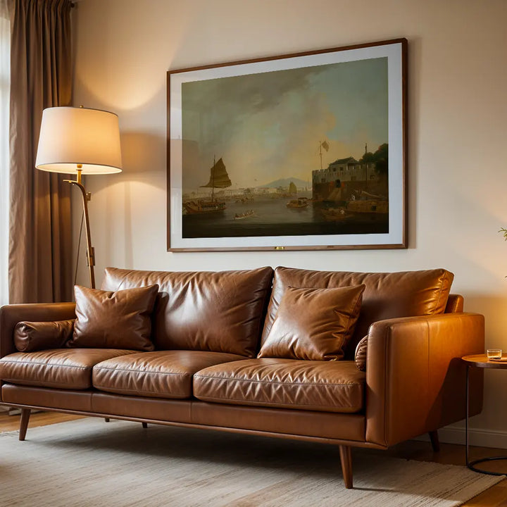 The European Factories and Dutch Folly Fort by George Chinnery