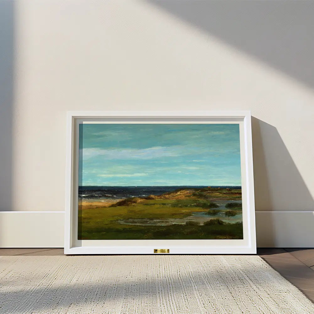 Seascape by Gustave Courbet