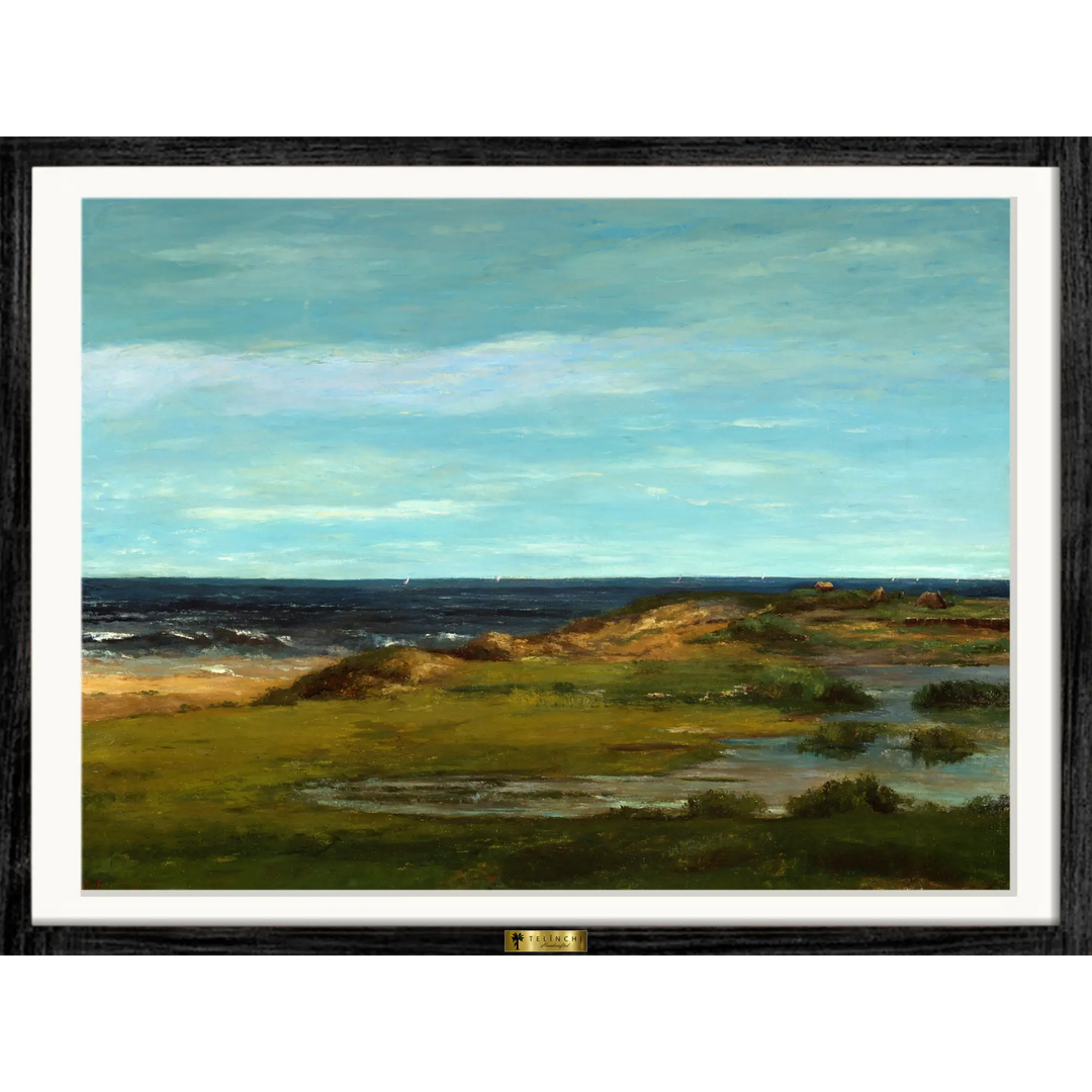 Seascape by Gustave Courbet