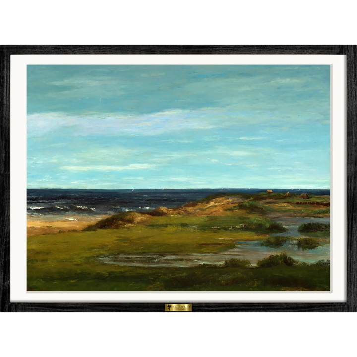 Seascape by Gustave Courbet