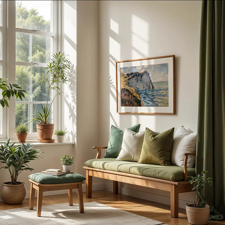 Eternal Shores, Claude Monet Art Painting