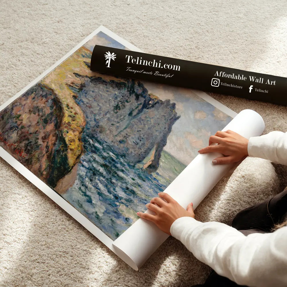 Eternal Shores, Claude Monet Art Painting