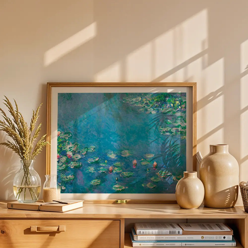 Water Lilies Symphony, Claude Monet Painting