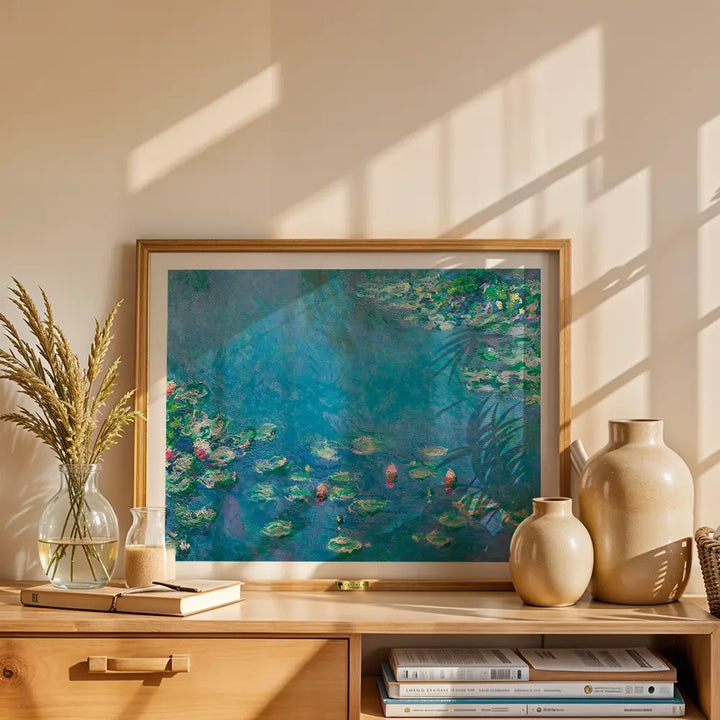 Water Lilies Symphony, Claude Monet Painting
