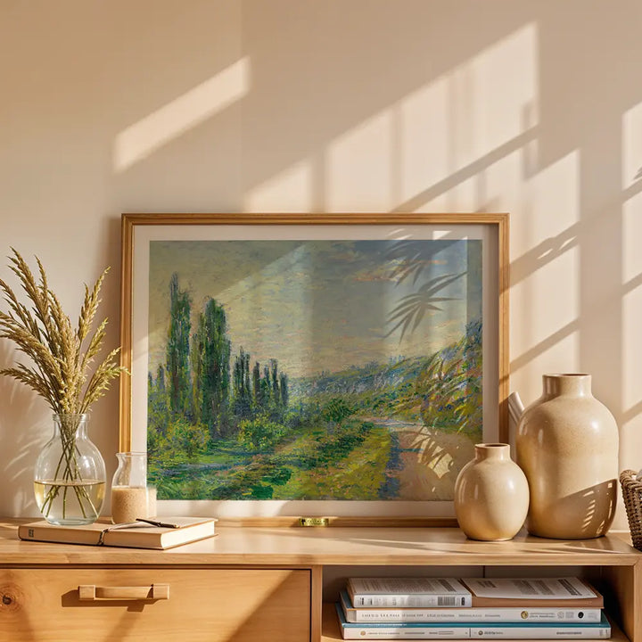 Mystic Path, Claude Monet Art Painting