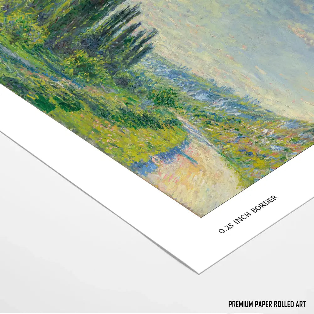 Mystic Path, Claude Monet Art Painting