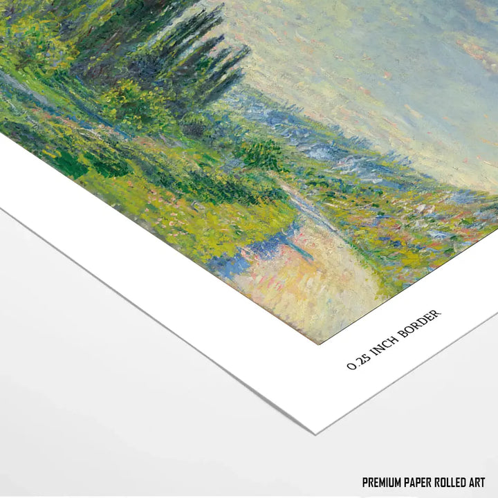 Mystic Path, Claude Monet Art Painting