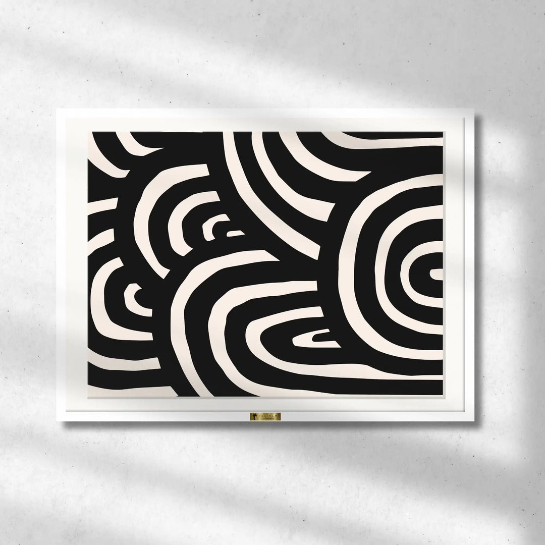 Monochrome Swirls