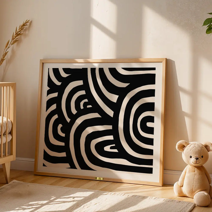 Monochrome Swirls