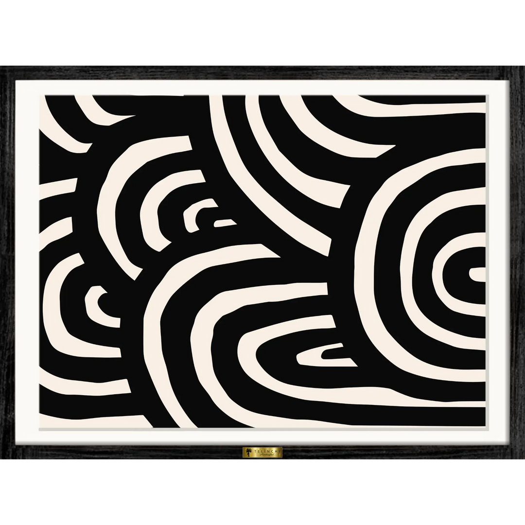 Monochrome Swirls