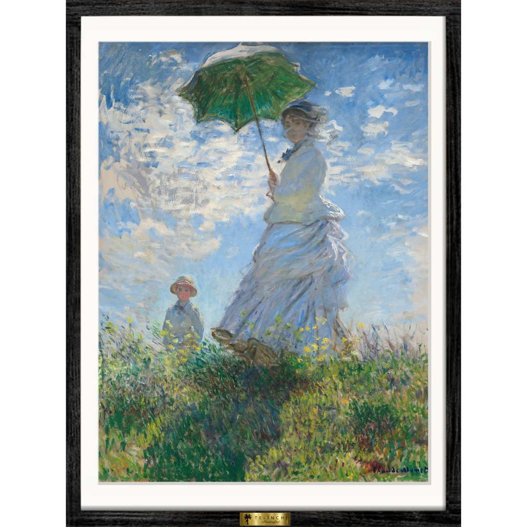 Madame Monet and Her Son by, Claude Monet Popular Painting