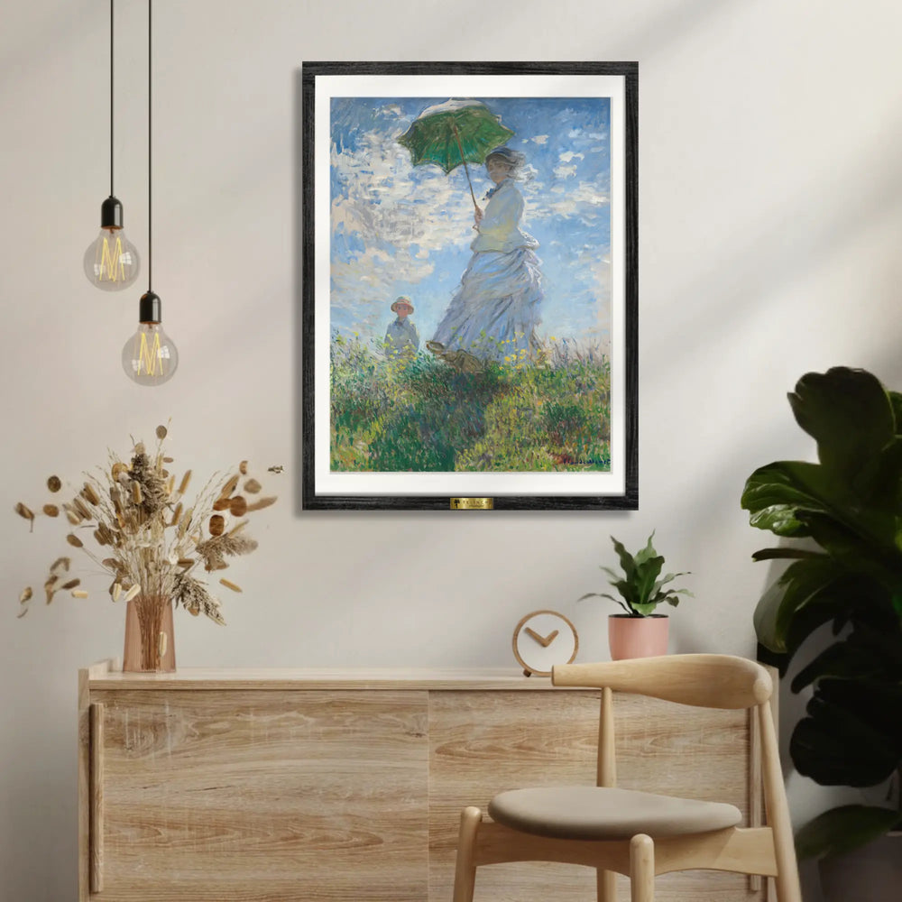 Madame Monet and Her Son by, Claude Monet Popular Painting