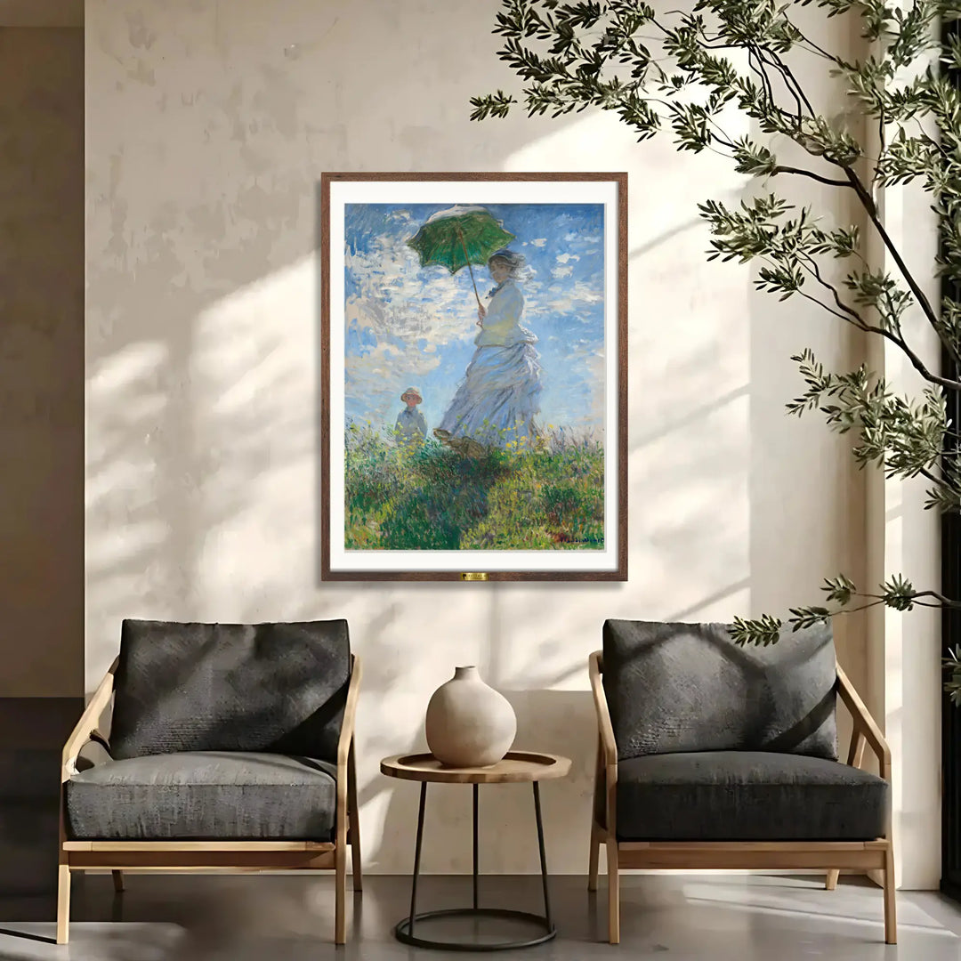 Madame Monet and Her Son by, Claude Monet Popular Painting