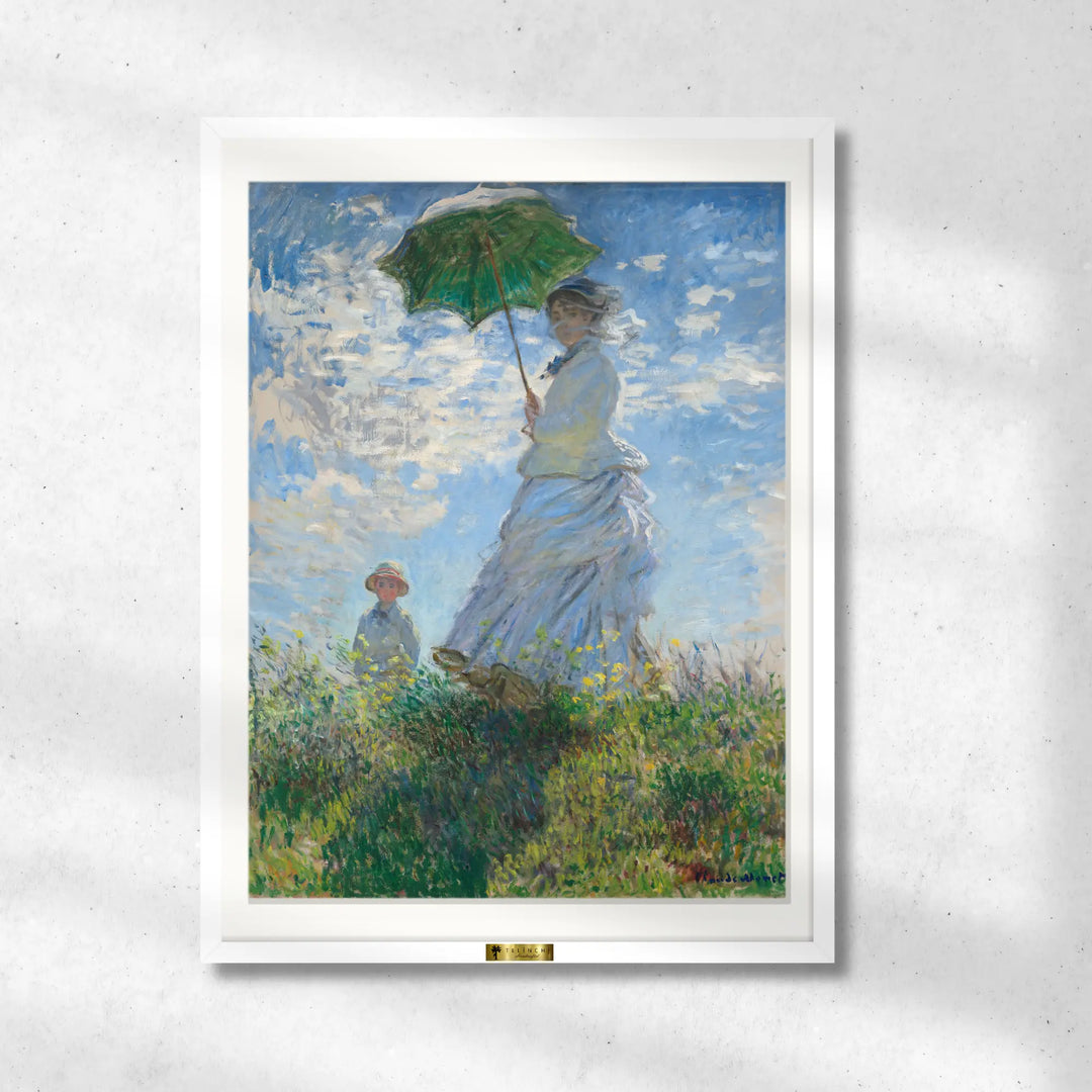 Madame Monet and Her Son by, Claude Monet Popular Painting