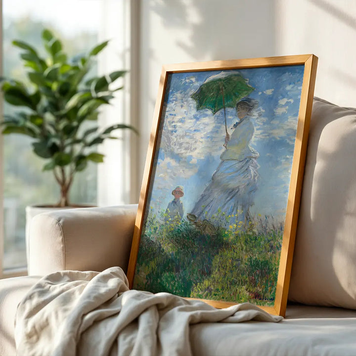 Madame Monet and Her Son by, Claude Monet Popular Painting