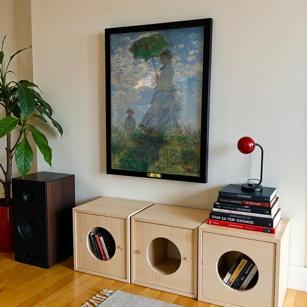 Madame Monet and Her Son by, Claude Monet Popular Painting