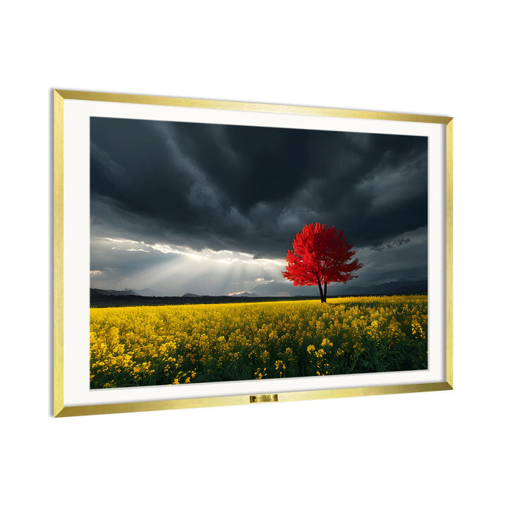 Scarlet in Gold