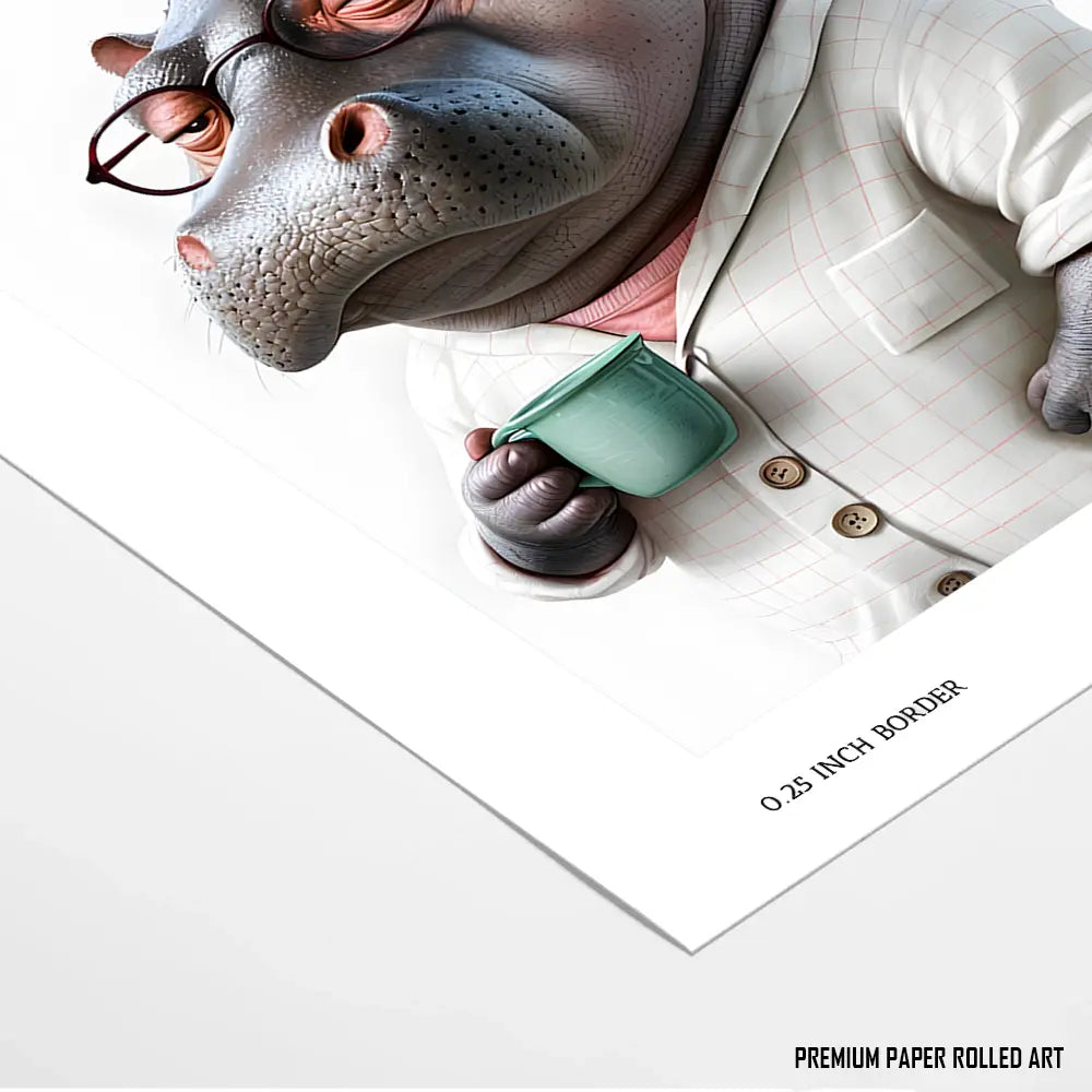 Morning Mood Hippo
