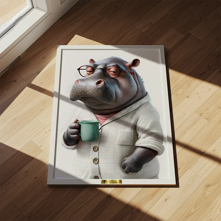Morning Mood Hippo