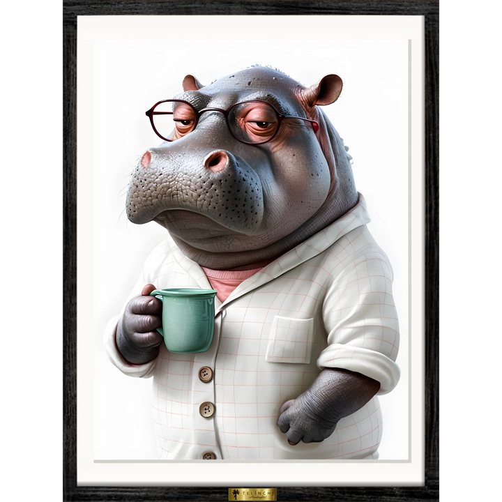 Morning Mood Hippo