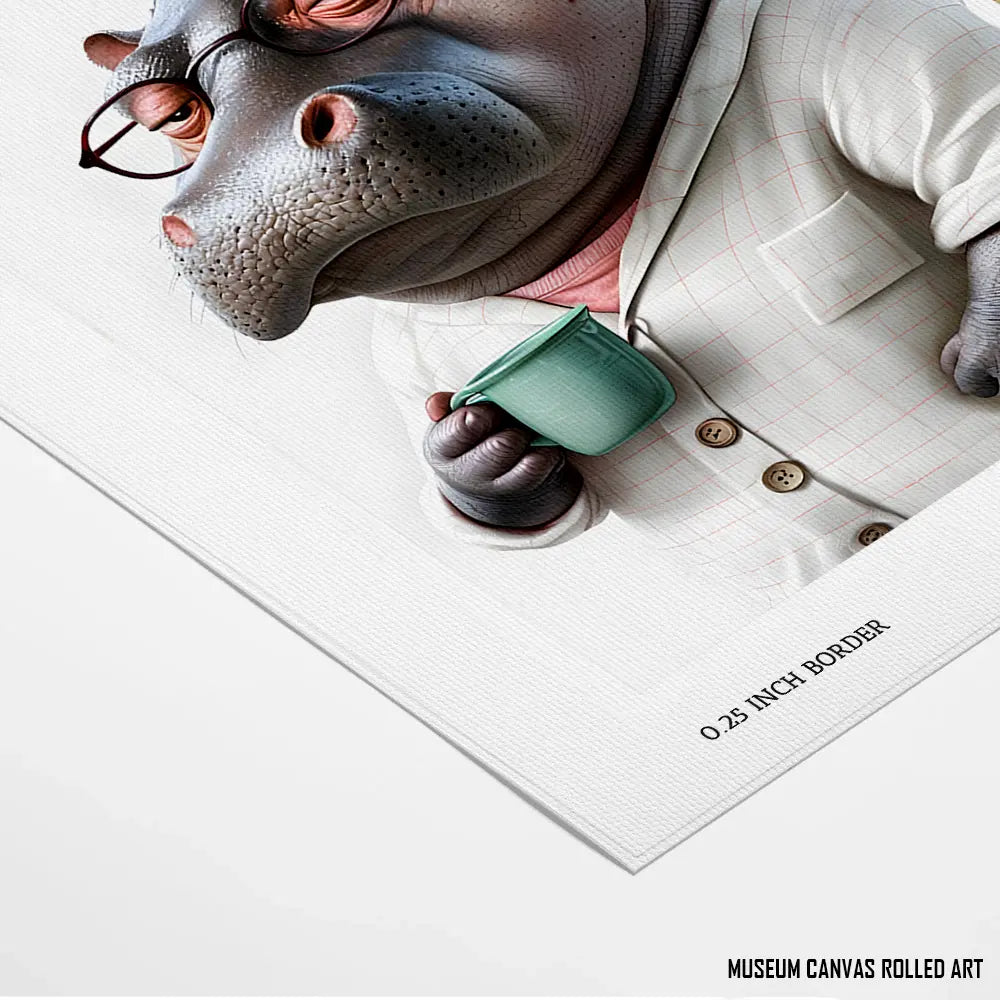 Morning Mood Hippo